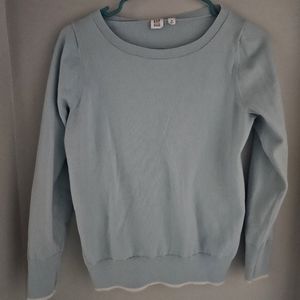 Pale blue Gap sweater